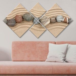 Set 4 tablouri decorative, 4MDF150269009, MDF, Imprimat UV, Multicolor imagine