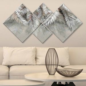 Set 4 tablouri decorative, 4MDF1578791233, MDF, Imprimat UV, Multicolor imagine