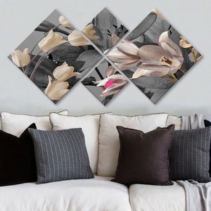 Set 4 tablouri decorative, 4MDF1780975829, MDF, Imprimat UV, Multicolor imagine
