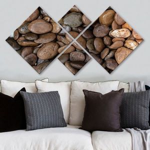 Set 4 tablouri decorative, 4MDF2263747, MDF, Imprimat UV, Multicolor imagine