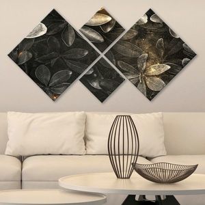 Set 4 tablouri decorative, 4MDF2338840, MDF, Imprimat UV, Multicolor imagine