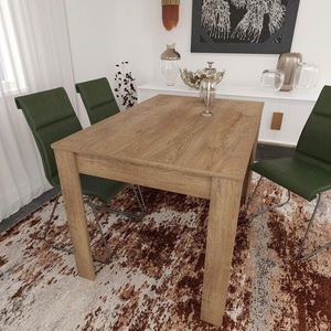 Masa, Comforty, Single 120, 120x78x80 cm, PAL, Stejar imagine