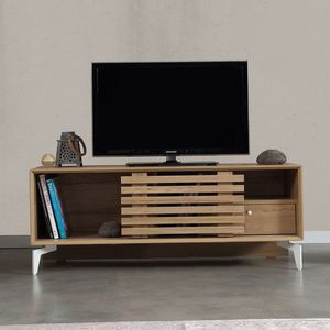 Comoda TV, Comforty, Lulu 100, 100x50x41 cm, PAL, Stejar imagine
