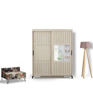 Dulap pentru haine, Comforty, Pasific Home Fuga 150, 150x216x60 cm, PAL, Stejar imagine
