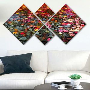 Set 4 tablouri decorative, 4MDF266956586, MDF, Imprimat UV, Multicolor imagine