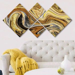 Set 4 tablouri decorative, 4MDF576402, MDF, Imprimat UV, Multicolor imagine
