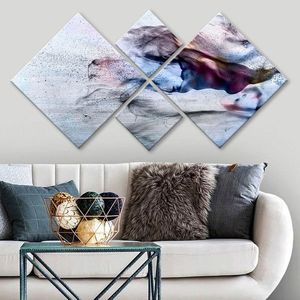 Set 4 tablouri decorative, 4MDF577539, MDF, Imprimat UV, Multicolor imagine