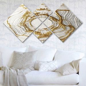 Set 4 tablouri decorative, 4MDF701346946, MDF, Imprimat UV, Multicolor imagine