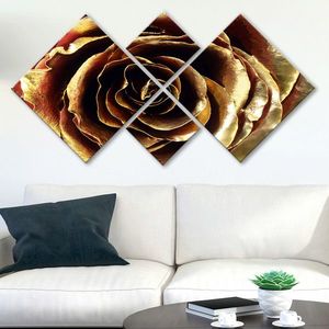 Set 4 tablouri decorative, 4MDF757862101, MDF, Imprimat UV, Multicolor imagine