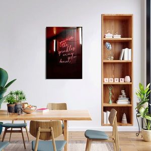 Tablou decorativ, 1173, Sticla temperata, 70 x 100 cm, Multicolor imagine