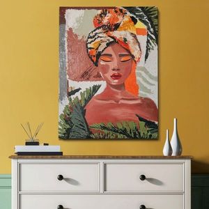Tablou decorativ, OPL1962078325, Canvas, Cadru: 100% LEMN (grosime: 3 cm), Multicolor imagine