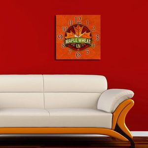 Ceas de perete, Msk-37, MDF, Dimensiune: 40 x 40 cm, Multicolor imagine