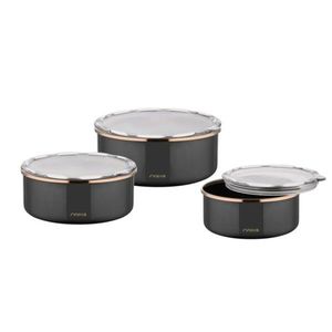 Set recipiente depozitare, Dynasty, 960DYN1944, 100%ENAMEml/ , Dimensiune: 1 x 14 cm (1 bucată), Amar imagine