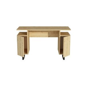 Set scaune 4 piese, Beckley, Rubi, MDF , Gri/Negru imagine