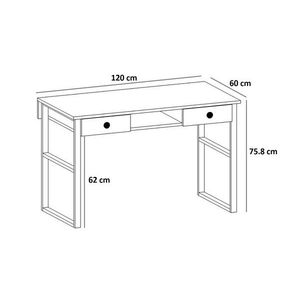 Set scaune 4 piese, Beckley, Rubi, MDF , Galben/Negru imagine