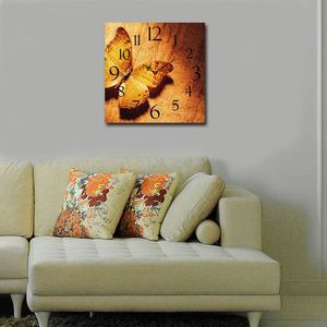 Ceas de perete, Msk-48, MDF, Dimensiune: 40 x 40 cm, Multicolor imagine