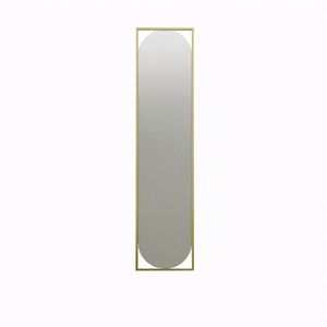 Oglinda decorativa, Neostill, Henri, 40x167 cm, MDF , Auriu imagine
