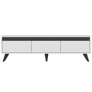Comoda TV, Odessa, Century, 150x30x45 cm, PAL, Alb imagine