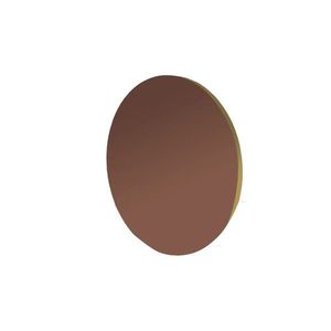 Oglinda decorativa, Siam, Oneas, 70x70x2 cm, MDF , Bronz / Aur imagine