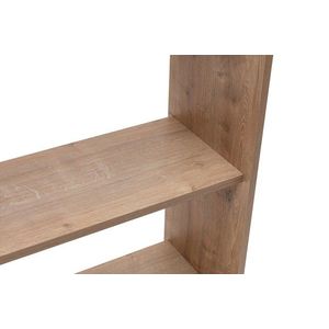 Corp biblioteca, Arnetti, Mindy, 90x30x180 cm, PAL, Safir / Alb imagine