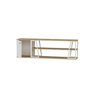 Comoda TV, Arnetti, Lissa Dolapli Tv Stand, 160x30x48 cm, PAL, Safir / Alb imagine
