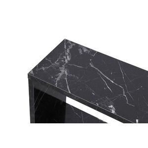 Masuta, Kalune Design, Life, 60x60x20 cm, PAL, Negru imagine