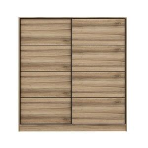 Dulap pentru haine, Minerva, Kale, 180x210x52 cm, PAL, Dore imagine