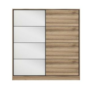 Dulap pentru haine, Minerva, Kale, 180x190x60 cm, PAL, Dore imagine