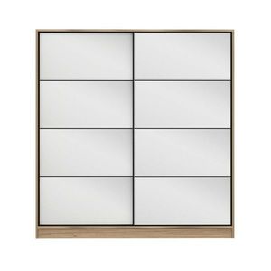 Dulap pentru haine, Minerva, Kale, 180x190x52 cm, PAL, Dore imagine