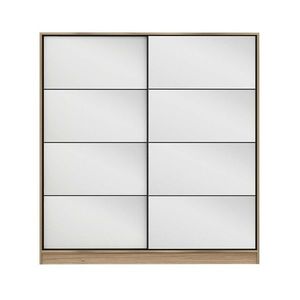 Dulap pentru haine, Minerva, Kale, 180x210x52 cm, PAL, Dore imagine