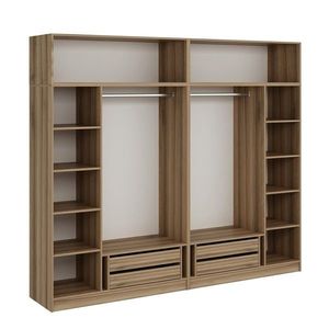 Dulap pentru haine, Minerva, Kale, 270x235x52 cm, PAL, Dore imagine