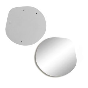 Oglinda decorativa, Neostill, Asso, 70x67 cm, PAL, Auriu imagine