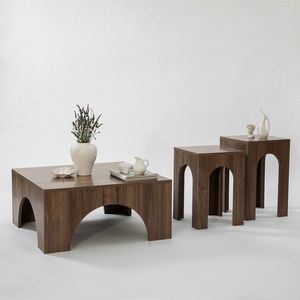 Masuta de cafea, Neostill, Collesium, 80x37x80 cm, PAL, Maro imagine