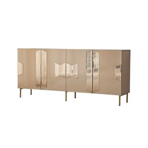 Consola, Neostill, Vienna, 180x80x40 cm, MDF , Bronz / Aur imagine