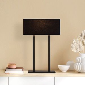 Lampa de masa, Alby, 527ABY2185, Metal, Negru imagine
