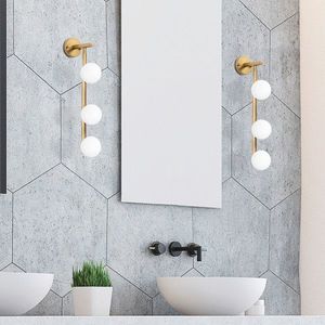 Aplica de perete, Fulgor, 942FLG2124, Metal, Auriu imagine