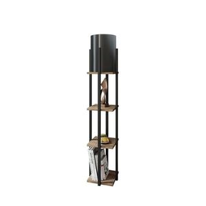 Lampadar, FullHouse, 390FLH1162, PAL, Negru / Natural imagine