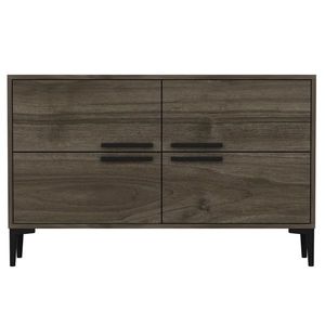 Comoda TV, Odessa, Ctn, 120x75x30 cm, PAL, Maro imagine