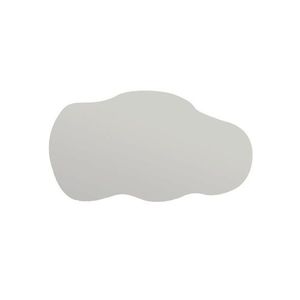 Oglinda decorativa, Siam, Baby, 40x72x2 cm, MDF , Negru imagine