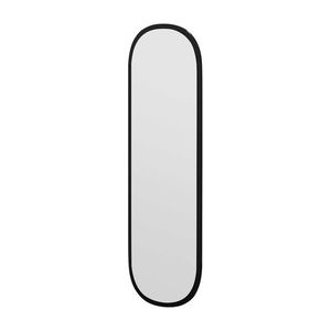 Oglinda decorativa, Siam, Magnum, 40x120x2 cm, MDF , Negru imagine