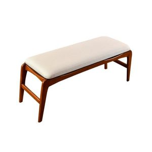 Banca, Vow Chair, Touch Bench, 120x40x45 cm, Lemn, Maro/Crem imagine