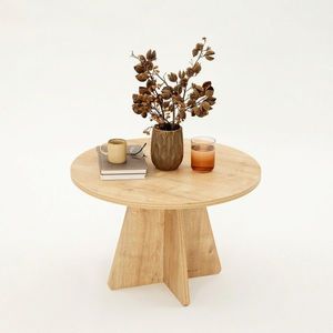 Masuta de cafea, Neostill, Mushroom, 60x40x60 cm, PAL, Maro imagine