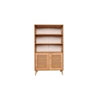 Corp biblioteca, Wolina, Hazeran Bookshelf, 40x90x58 cm, Lemn, Stejar imagine