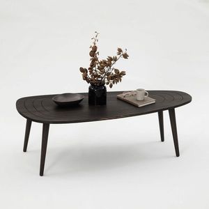 Masuta de cafea, Neostill, Sweet, 115x38x50 cm, Cadru: 100% LEMN DE PIN DE ÎNALTĂ CALITATE, Antracit imagine