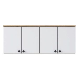 Dulap multifunctional, Rani, BA120, 120x46 cm, PAL, Nuc/Alb imagine