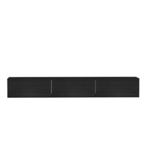 Comoda TV, Inarch, Terra, 180x26x31 cm, PAL, Negru imagine