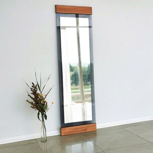 Oglinda Cheval, Neostill, Murano, 50x170x3 cm, Metal, Stejar / Fume imagine