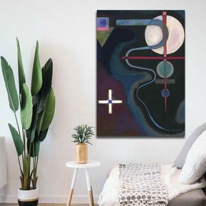 Tablou decorativ, 70100KANDINSKY032, Canvas, Lemn, Multicolor imagine