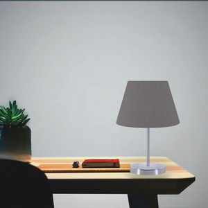 Lampa de masa, Insignio, 780SGN1824, PVC, Gri imagine