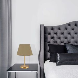 Lampa de masa, Insignio, 780SGN4505, PVC, Auriu imagine